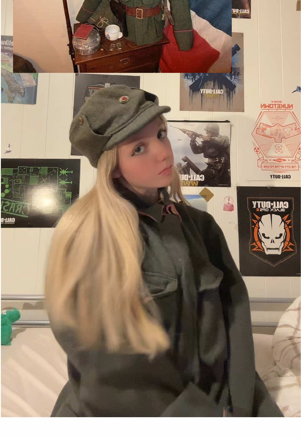 Cozy uniform #skipperams #historybuff #militariacollector #ww2 #militaria 