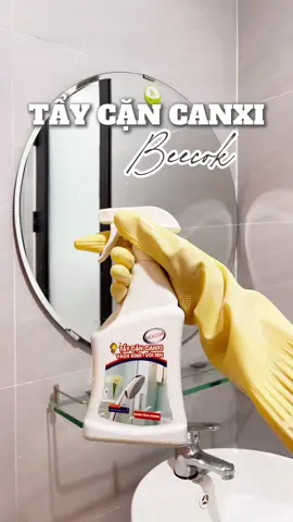 ✅ Cặn canxi giờ là chuyện nhỏ, chỉ với chai xịt tẩy cặn canxi beecok này là sạch bong 👍 #beecok #giadungtienich #giadung #taycancanxibeecok #thaonguyenmommy 