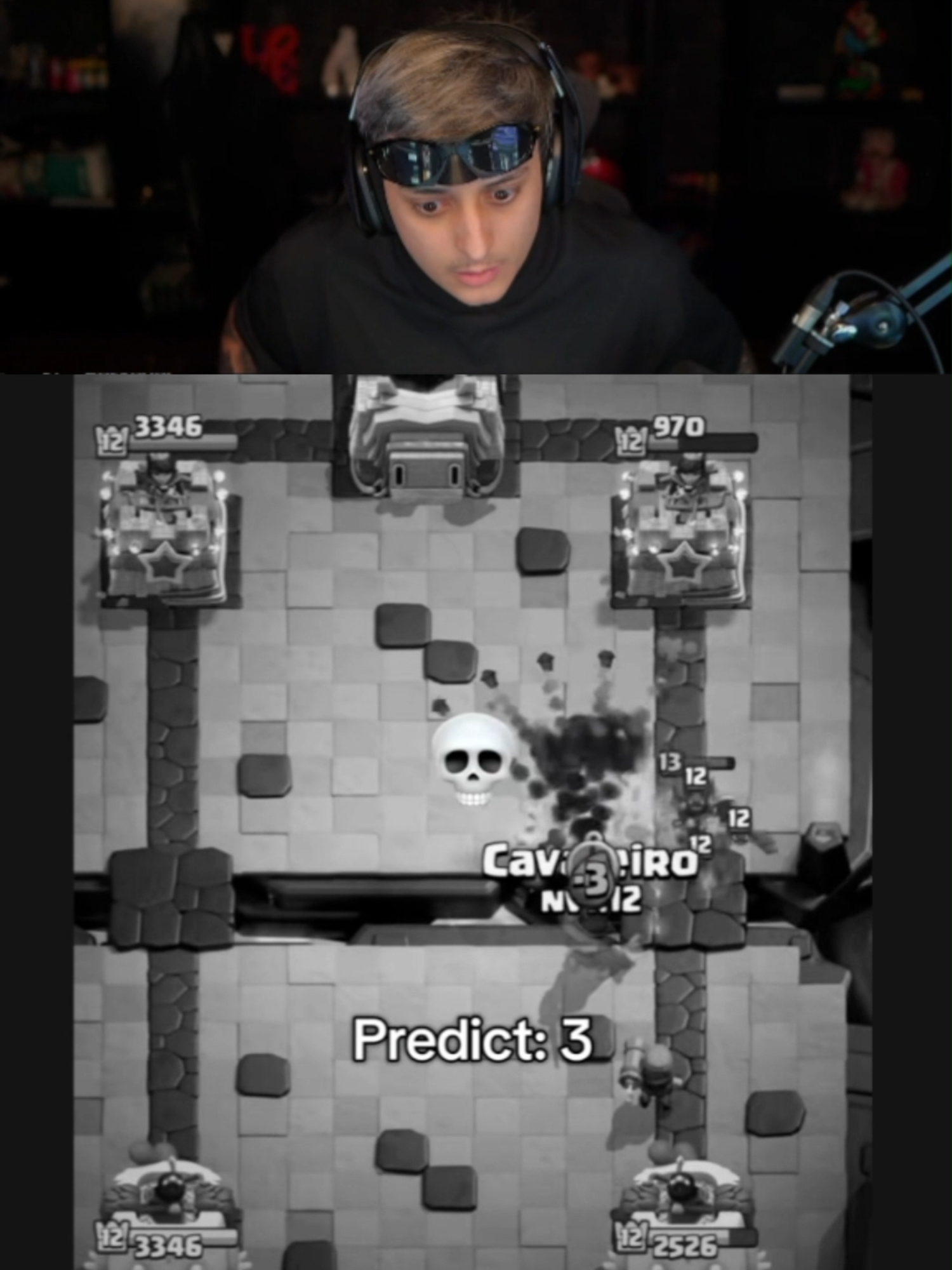 DONA REAGINDO A PROPLAYER NO CLASH!#dona #fyp #virall