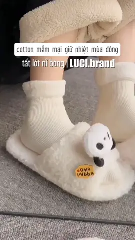 tất lót nỉ bông siêu giữ nhiệt mùa Đông nha #review #unboxing #tatnu #tatcaoco #tatlotlong 