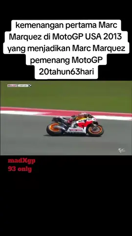 Marc Marquez menjadi pemenang termuda pertama di MotoGP USA 2013#pypシ #marcmarquez #thebabyalien93🐜 #pyp #GPUSA 