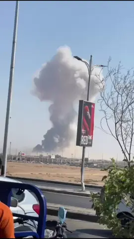 انفجار طريق مصر اسماعيلية  سمع في العاشر كلها الان