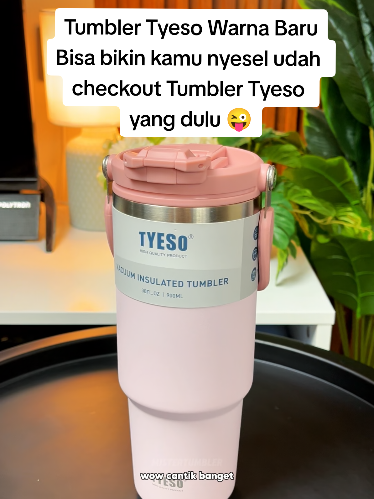 Kalo udah terlanjur beli bisa nyesel banget si, Tumbler Tyeso terbaru warnanya bener bener cakep, warna pastel. . #tumbler #tyeso #tyesotumbler #tumblertahandingin #tyesoreview 