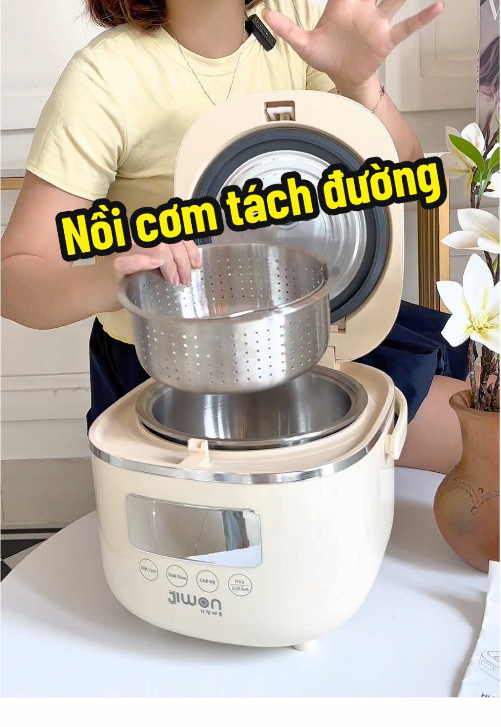 Nồi cơm điện tách đường #noicomdien #noicomdiendanang #noicomdientachduong #noicomdienjiwon #noicomdienloiinox 