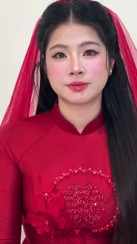 Dâu gia tiên trong veo nhà em💄  FOR WORK:0708338998 #makeuptutorial#makeuphcm#makeupcodau#daugiatien#matmotmi 