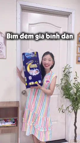 Bỉm đêm giá bình dân nè mấy bà, tui xài cho Xoài thấy ổn áp lắm nè ❤️❤️❤️#mevabe #mexoai #molfix #molfixvietnam #bimdem 