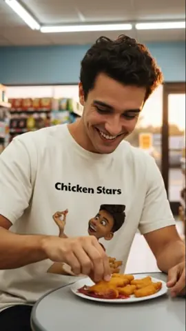 bro don't like chicken stars !!!!#chickenstars #chickenstarsshirt #tshirt #viral #shirt 