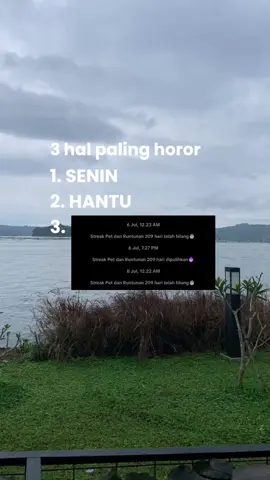 padahal aku udah berusaha nahan kamu biar ga pergi tapi ending nya sama aja :(  #exlie #horor #apimati 
