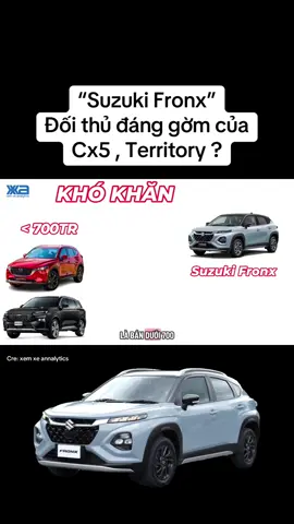 “Suzuki Fronx” Đối thủ đáng gờm của Cx5 , Territory ?#Territory #xuhuongtiktok#xuhuongtiktokk #xehay #cx5 
