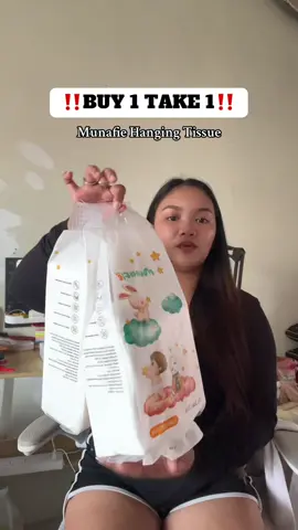Skin Friendly pwede sa baby‼️❤️#tissue #munafie #munafietissue #hangingtissue 