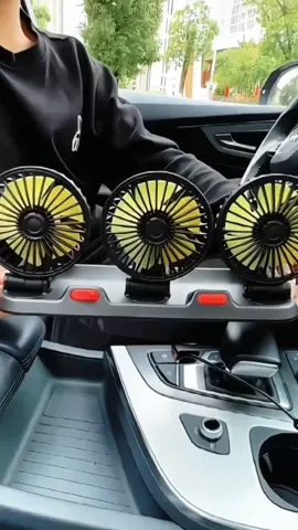 360 Adjustable Triple Head Car Fan I USB/12V/24V Silent Electric Cooling Fan with 2 Speeds for Car, Home &Office I Kipas Kereta 3 Kepala Boleh LarasSenyap USB/12V/24V untuk Rumah & . Pejabat#fyg #foryou #goodthing #tiktokshop 