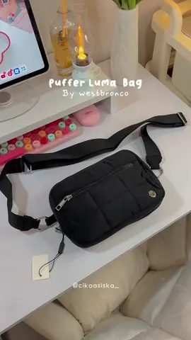 Muat banyak😍 #taswanita #slingbag #westbronco #pufferbag #minibag 