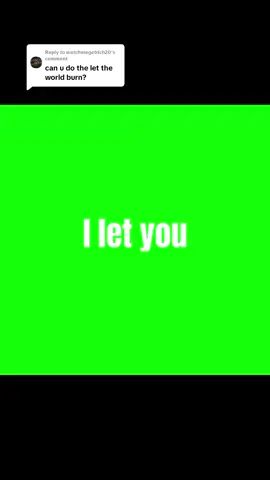 Replying to @watchmegetrich20 there let the world burn