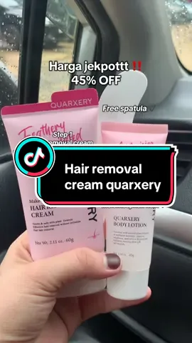 Hanya sapu ja cream ni terus tanggal segala bulu2 🫢 . no pedih ❌ no sakit ❌ no gatal ❌ .  #quarxeryhairremovalcream #quarxerybodylotion #hairremovalcream #bodylotion #hairremovalcreamviral 