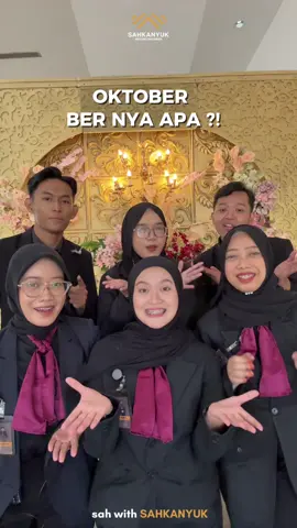 bersama Sahkanyuk dong 🥰😍 #sahkanyuk #weddingorganizer #foryoupage #madiun24jam #weddingorganizermadiun #tepuksakinah 
