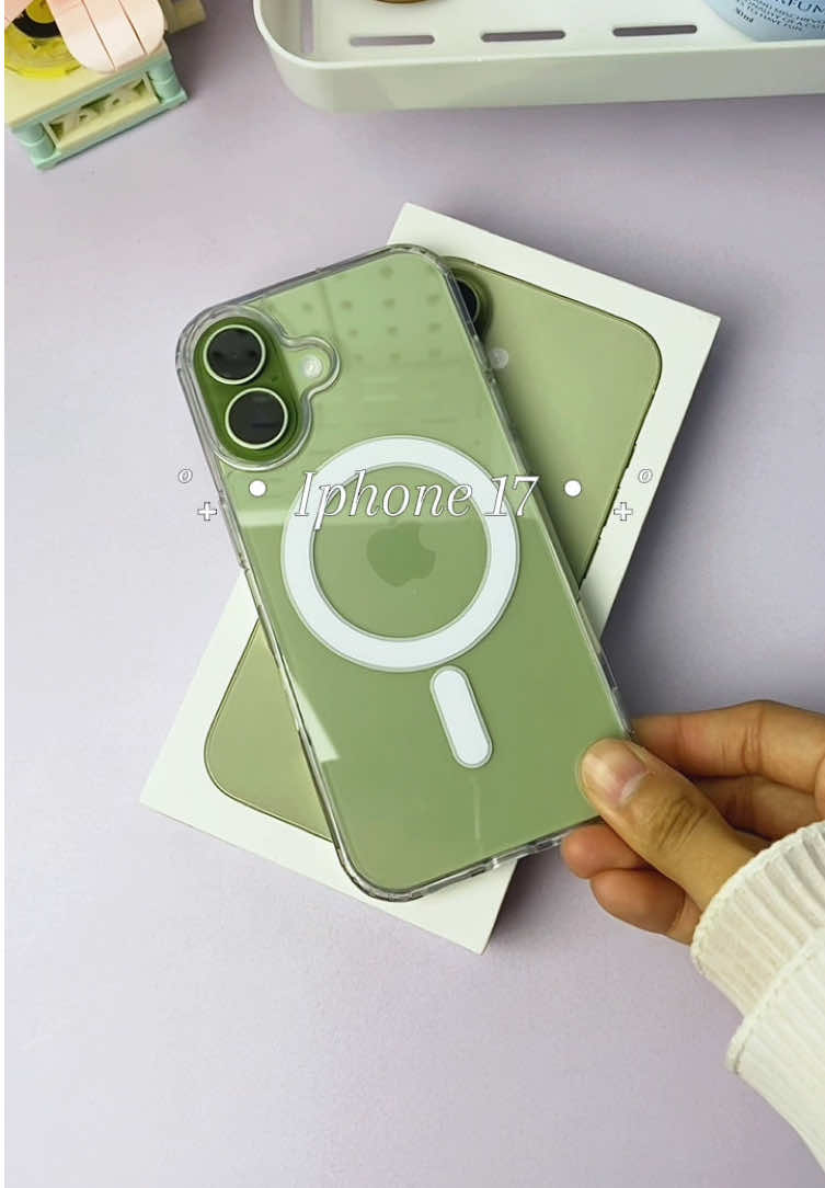 มาช้าแต่มานะ ไอโฟนสีเขียวเครื่องนี้สวยไหมคะคุณพระ😍 #ไอโฟน17 #iphone17 #iphone #ไอโฟน #sage 