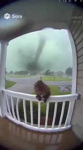 Monkey is being so noisy 🙉🌪️🐒 #monkey #tornado #sora2 #ai 