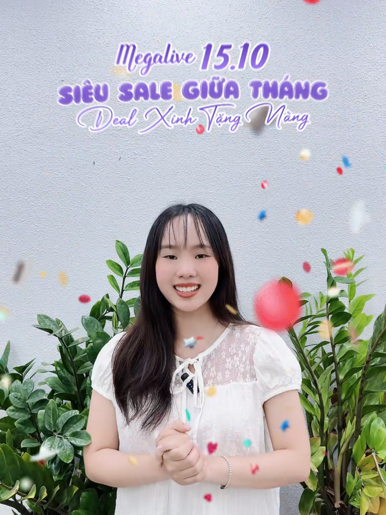MEGA LIVE 15.10 💗 SIÊU SALE GIỮA THÁNG - DEAL XINH TẶNG NÀNG 💗 💫 15.10 này, Tia'm hứa hẹn mang đến vô vàn deal và quà tặng cực kì hấp dẫn trong phiên live lớn nhất năm: 💫 Mua là có quà với deal mua 1 tặng 1, mua 2 tặng 2 cực hời 💫 Freeship toàn quốc trong 15.10 💫 Deal sốc 99k 💫 Voucher lên đến 200k ✨️ Nhanh tay bấm đăng ký phiên live để nhận quà cùng hàng ngàn ưu đãi siêu hot từ TIA'M trong phiên Mega Live 15.10 #tiam #tiamvietnam #tiamtranexin #xuhuong #sansaletiktok
