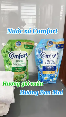 Comfort Fresh Hương Ban Mai và gió xuân chính là bảo bối để mình chăm sóc áo quần cho cả gia đình 😍😍   #ComfortHuongBanMai #CaiThomGuiTheo #HợptáccùngUnilever
