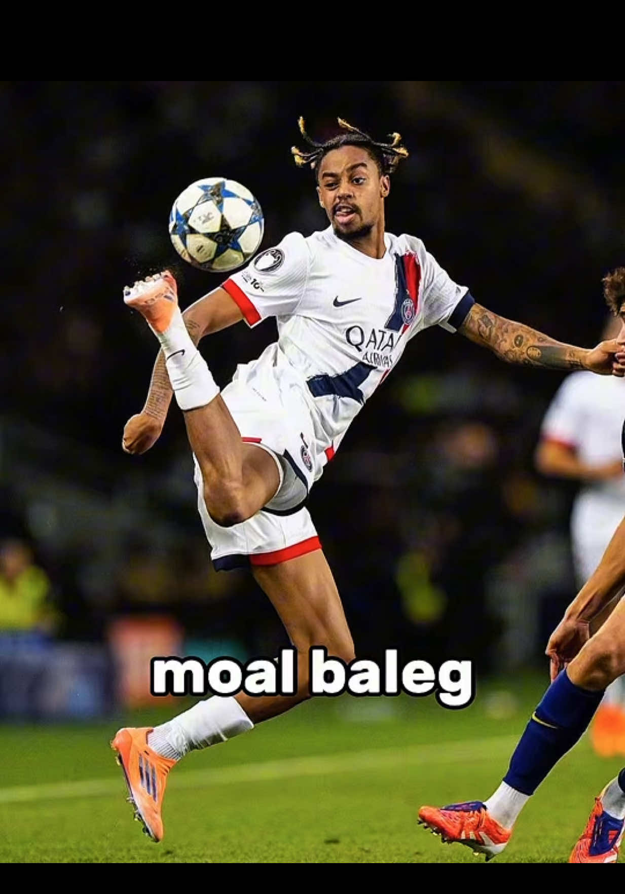 Tren naon sih ieu? Hampura nyak, Barcola 🙏 #PSGID #MoalBaleg 