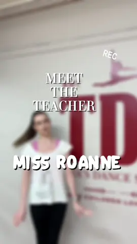 MEET THE TEACHER: Miss Roanne 🖤🌟 #tdswigan #tds #danceschool #dance #fy 