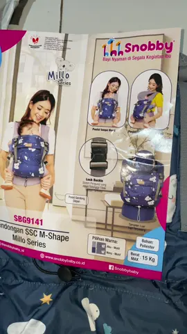 OTW jalan jalan dengan nyaman #gendonganbayi #gendonganmshape 