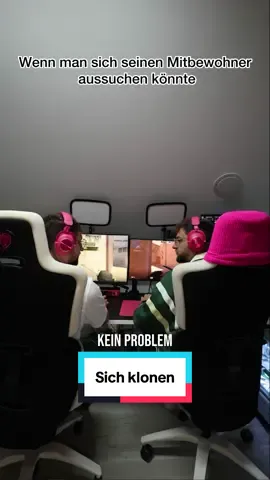 Schickt das Video jemandem, der einen Klon braucht 😂 #zocken #viral #eheleben #haushalt 