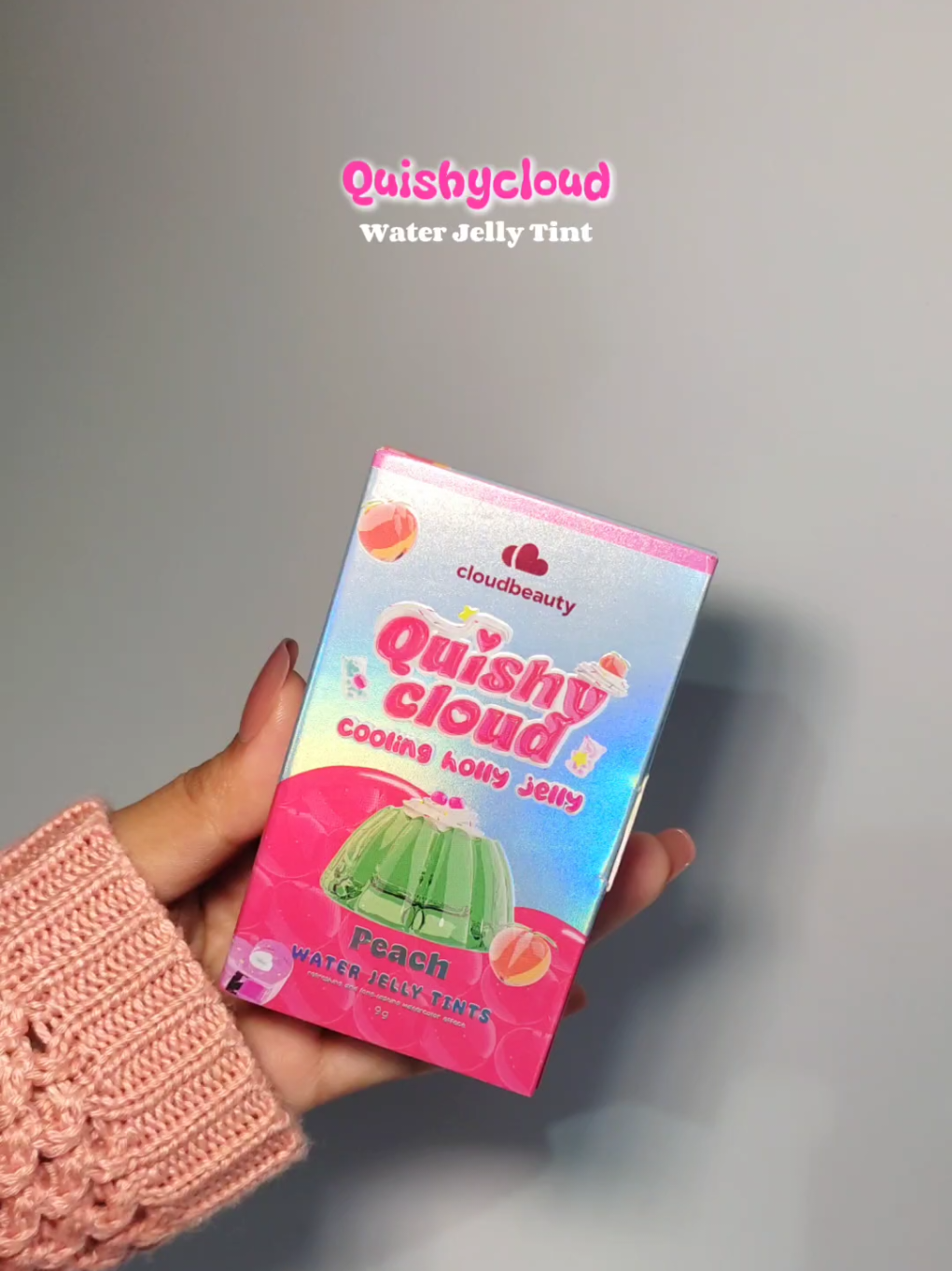 Cloudbeauty Quishycloud Water Jelly Tint — Multi-use Jelly Tint for Lips and Cheeks 💋 So pigmented and longlasting!  #cloudbeauty #quishycloudjellytint #jellytint #longlasting #lipandcheektint 