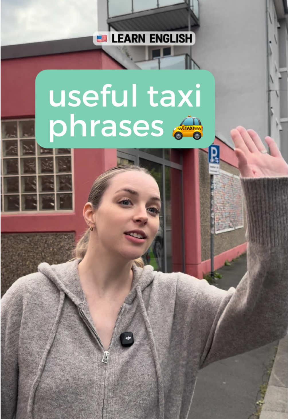 Useful phrases when you take a taxi 🚕 ▫️to hail a taxi = to signal to a taxi that you need a ride 🙋 ▫️”Can you take me to…?” ▫️”Can you drop me off at…?” ▫️”I’m on the way to…” ▫️”Thanks for the ride!” #english #englishteacher #learnenglish #englishlanguage #englishvocabulary 