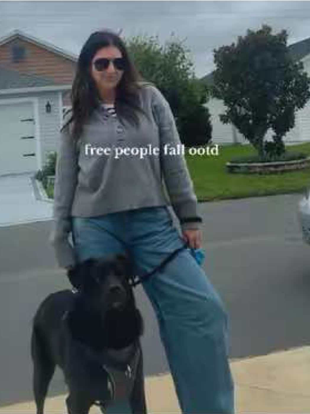 top to bottom in @Free People on this cloudy day ☁️  #OOTD #outfitinspo #styleideas #fashion #freepeople 