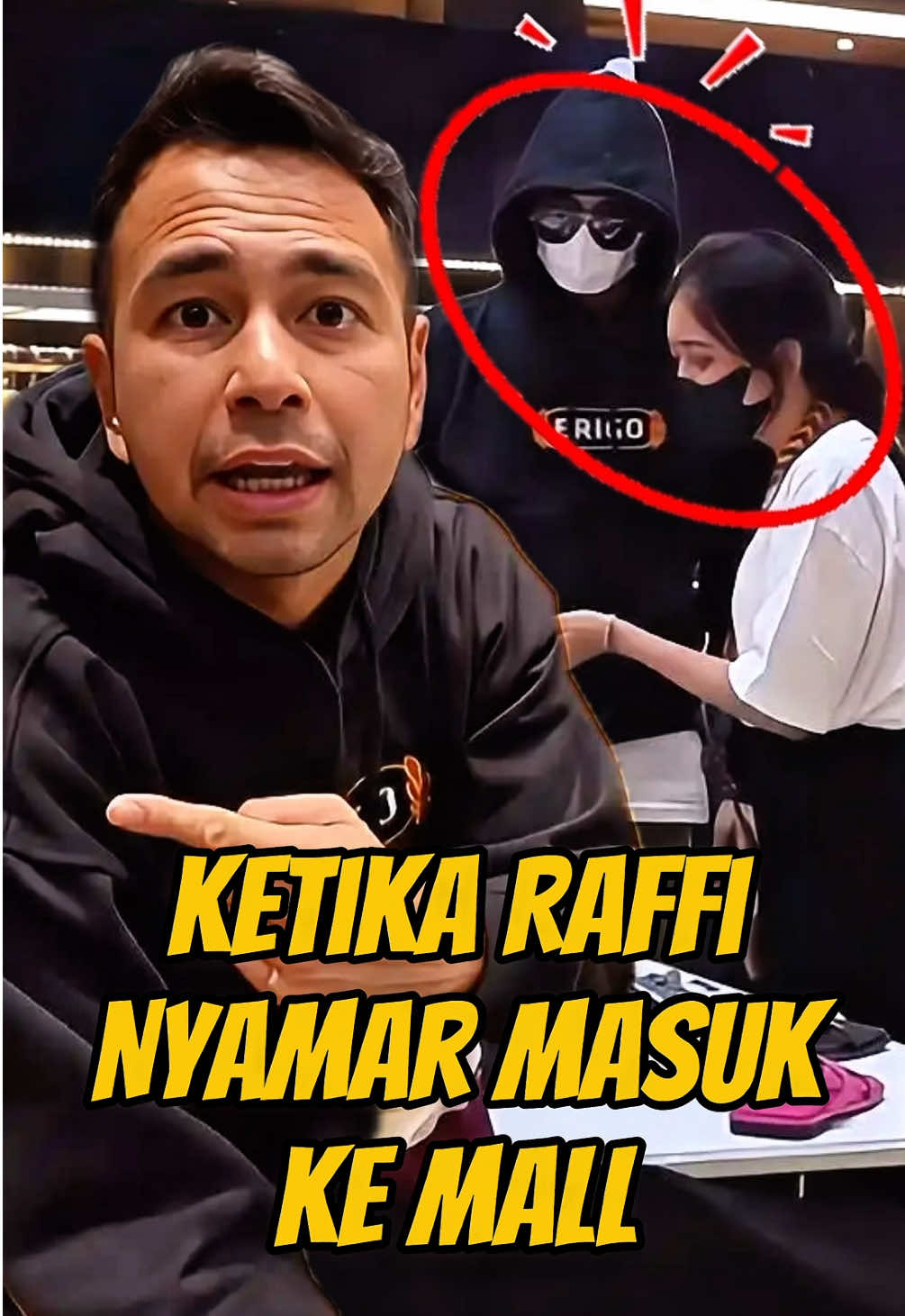 karyawan mall kaget lihat raffi ahmad #raffiahmad #raffinagita #prank 