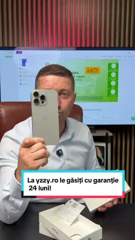 Nu ezita să îți achiziționezi și tu un telefon cu garanție 24 luni! #yzzy #fyp #telefoanesecondhand #iphone 