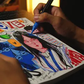another trick in nailing color theory #enmy #art #drawing #fyp #viral 