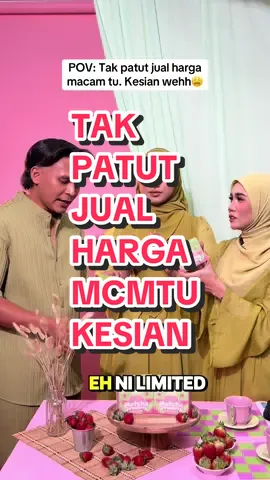 POV: Tak patut jual harga macam tu. Kesian wehh 😩 Korang dah grab belum yang matcha strawberry? LIMITED habis is habis‼️ #fyp #numiskincare #numisoap #matchastrawberry 