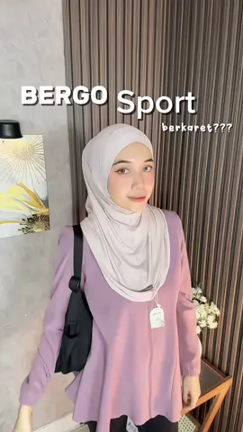 Rekomendasi Bergo sport, cocok banget yg takut kelonggaran atau kekencengan bagian dagunya udh ada karet strechy #bergosport #bergovanya #kalishaxmima 
