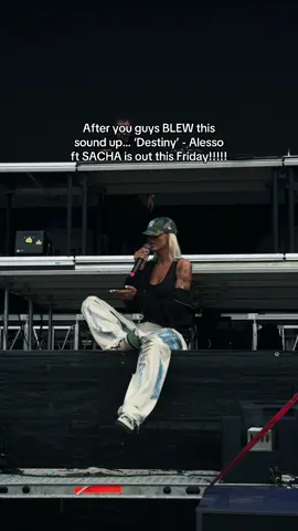 Who’s ready for us drop this this one?? @Alesso #destiny #alesso #SACHA #newmusic #edm 