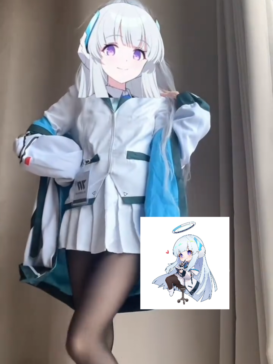 Noa cosplay😍😍😍#cosplay #bluearchive #bluearchiveglobal #foryou #viral 