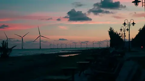 Chiều tà bầu bạn với cô đơn #bienbadongtravinh #xuhuongtiktok #fyp #afuscoffee #hoanghon 