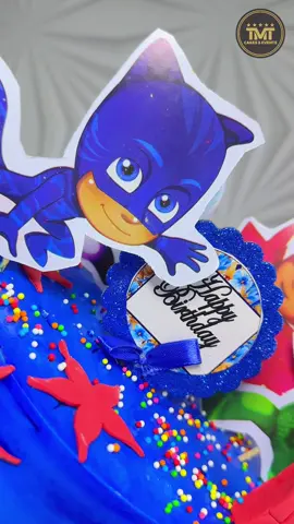 PJ mask themed cake 🥰🫣 it’s just a thing of beauty 😉😁 let’s recreate this🤩 give your child their dream cake character 🤩🥹 contact us @08132925696 #explore #fyp #viral #tmtcakes #engagement       