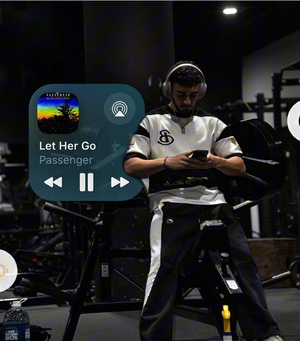 Let her go | #gymrat #workout #cinematography #passenger #lifting 