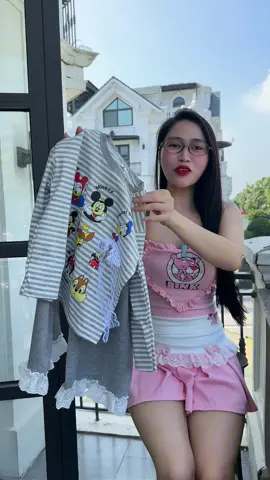 [HĐ Kids] T52 Set Đồ Dài Tay Cho Bé Gái