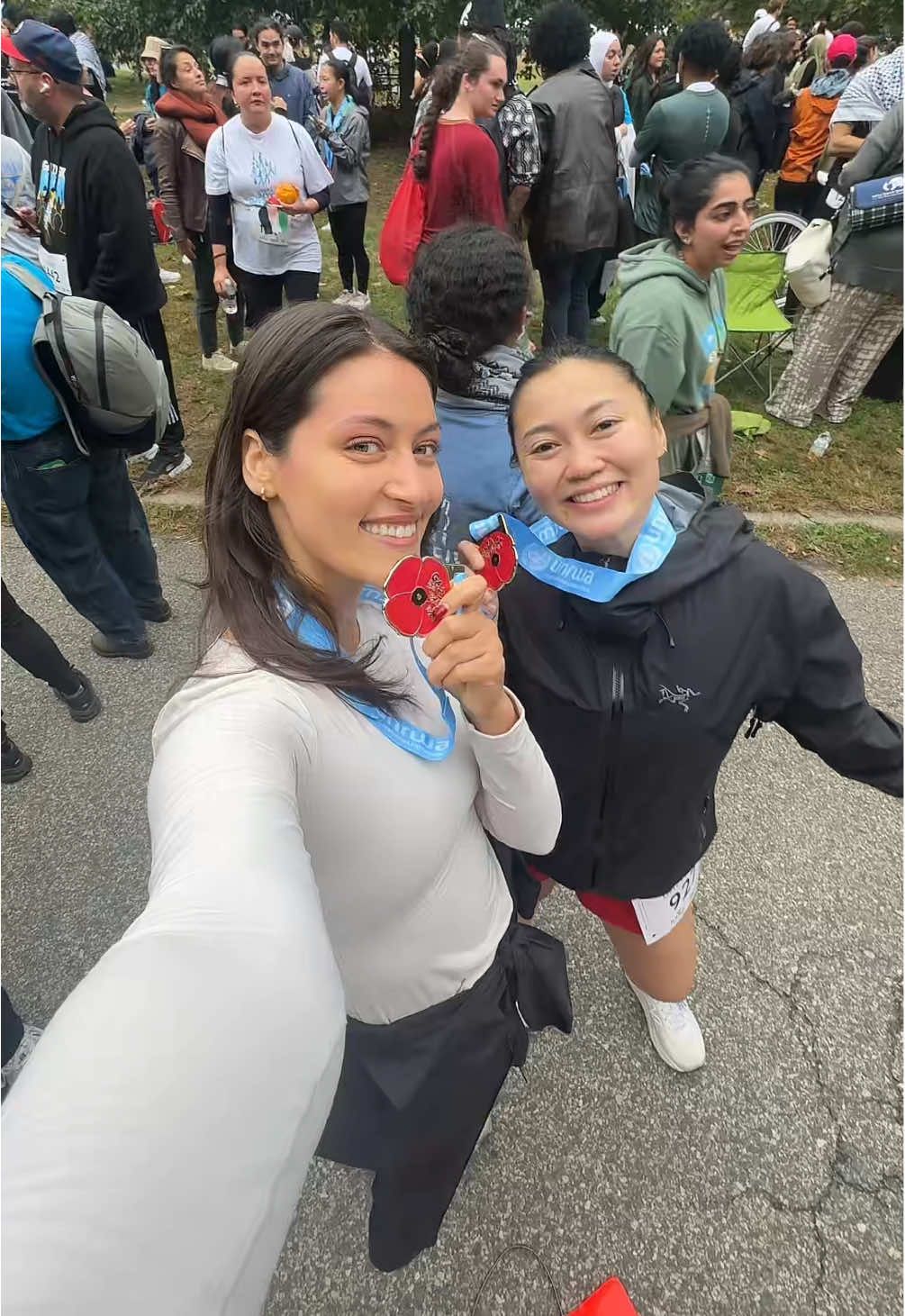 I'll always show up for Gaza ❤️ #fyp #foryou #gaza5k #nyc #palestina @UNRWA USA 