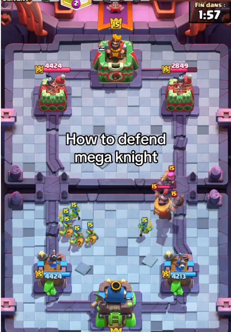 ez #clashroyale #fyp #megaknight 
