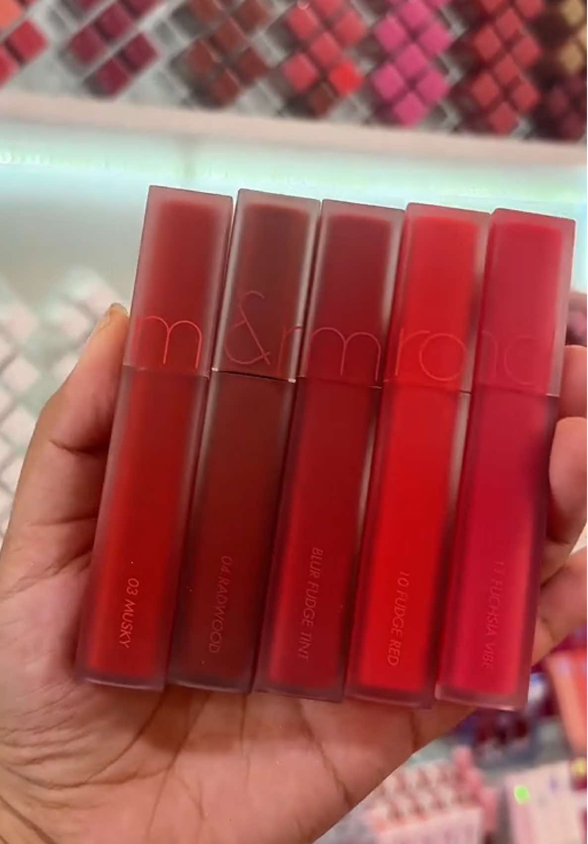 အရမ်းလှသော #romandblurfudgetint #romandliptint 