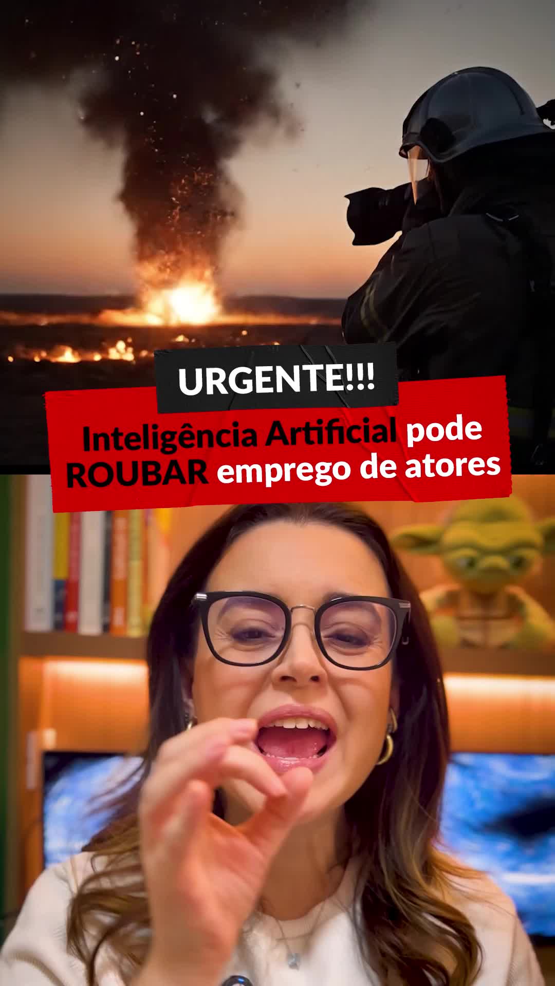 Atriz de IA “perfeita” que nunca envelhece e custa menos. Hollywood vai assinar com ela? Comente SEGREDO e faz um Stitch dizendo quem é o próximo a ser trocado (apresentador? influencer?). #IA #atrizvirtual #Hollywood #cinema #criadores #SAGAFTRA #tecnologia