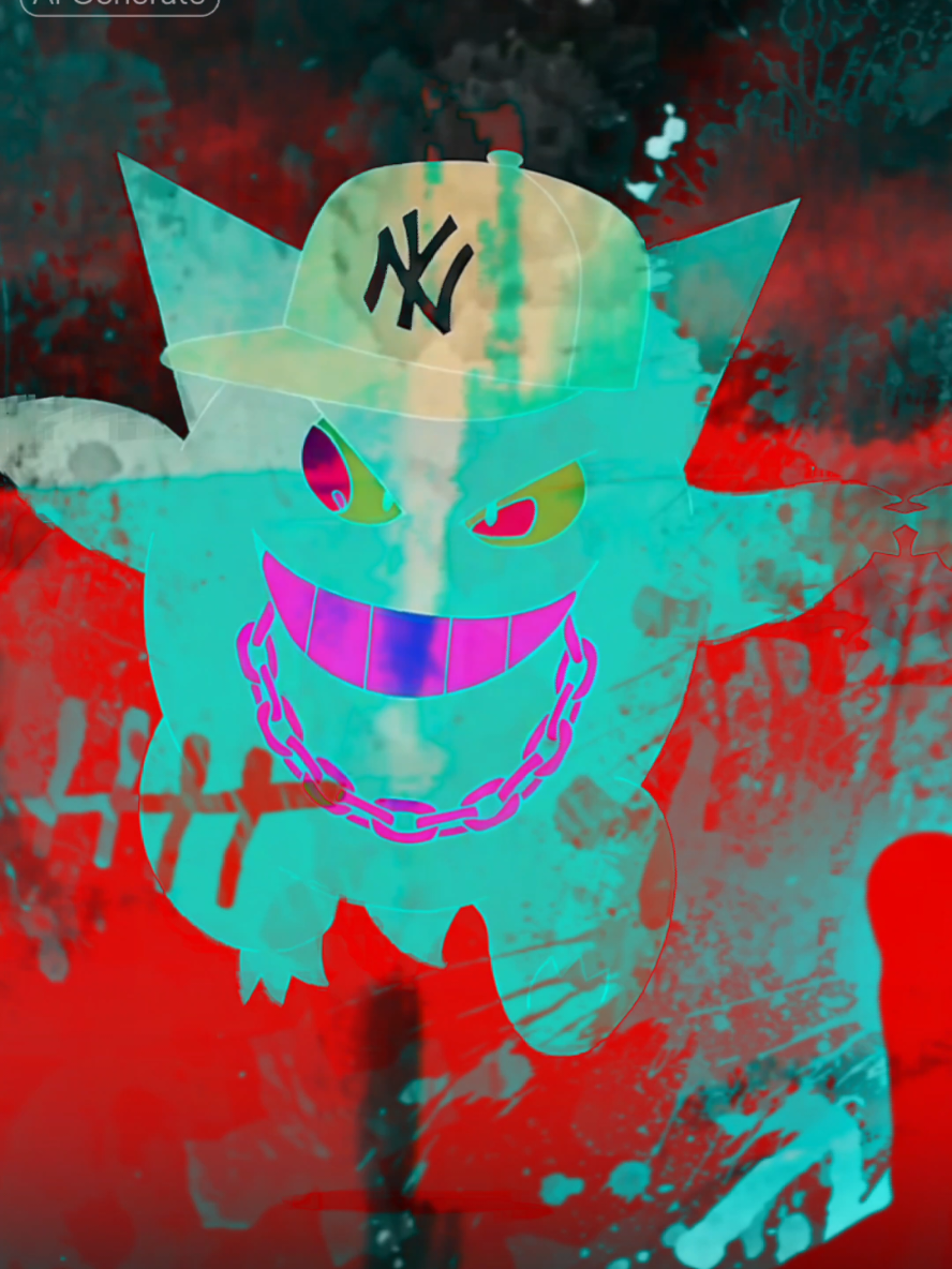 Gengar style Halloween #CapCut #halloween #pokemon #anime #pokemontcgpocket 