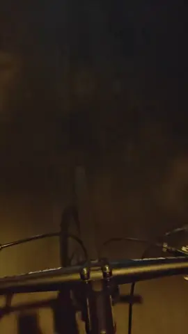Riding a bicycle at night feels like gliding throuh a dream, the world grows quiet, the lights shimmer, and every turn of the wheel brings a new sense of freedom #CyclingAtNight