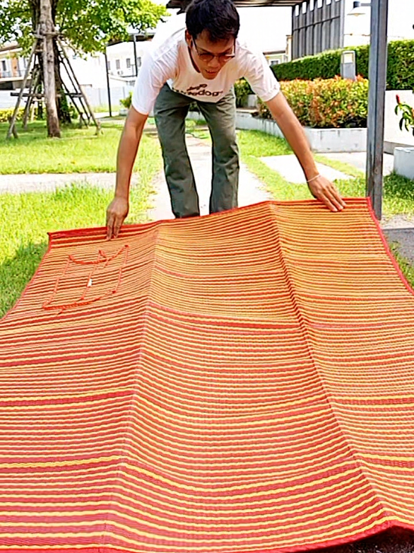 chai_8668  เสื่อพับ เสื่อปิกนิก เสื่อพับ 3 พับ สีสด คละลาย แบบหนา มีเก็บปลายทาง #เสื่อปิคนิค #เสื่อพับ #เสื่อ3พับ #เสื่อพับ3พับ #chai_8668 