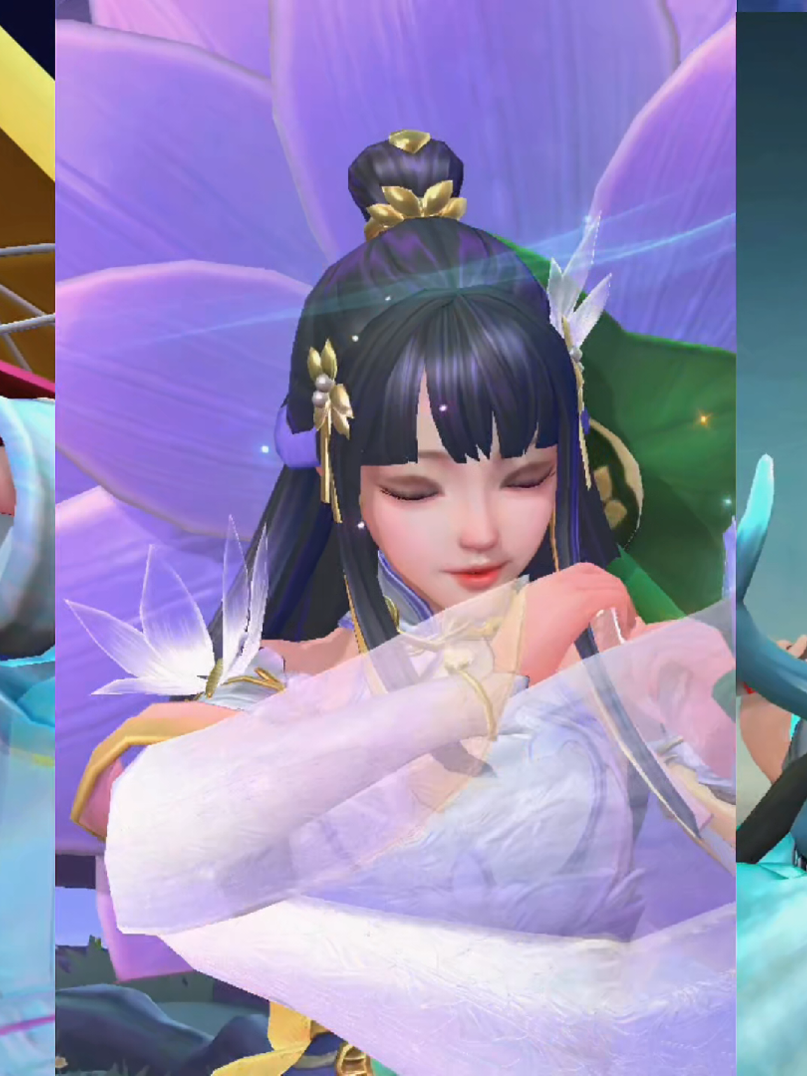 Kagura join the trend😼 #MLBB #blurredmlbb 