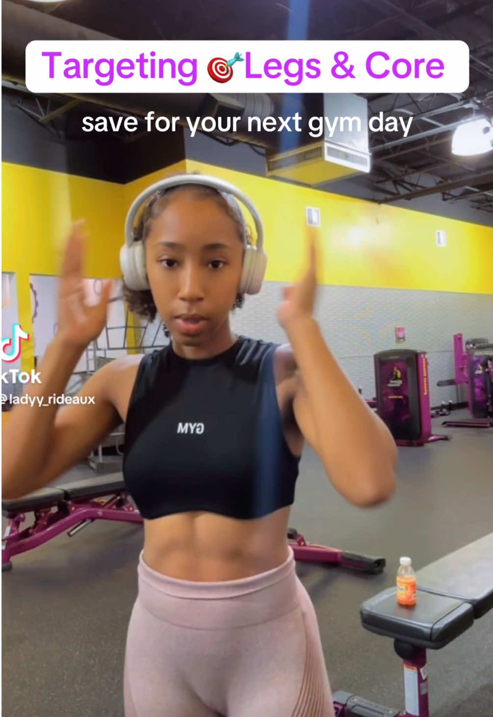 We’re Targeting Legs and Core  #gymgirlsoftiktok #workout #legsfordays #coreworkout 